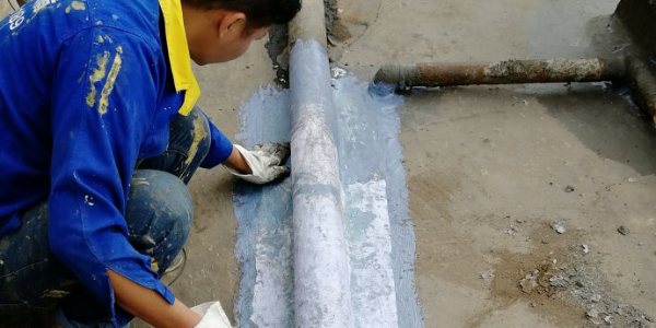 中核LEAC防水涂料在隔熱板屋面的維修施工案例