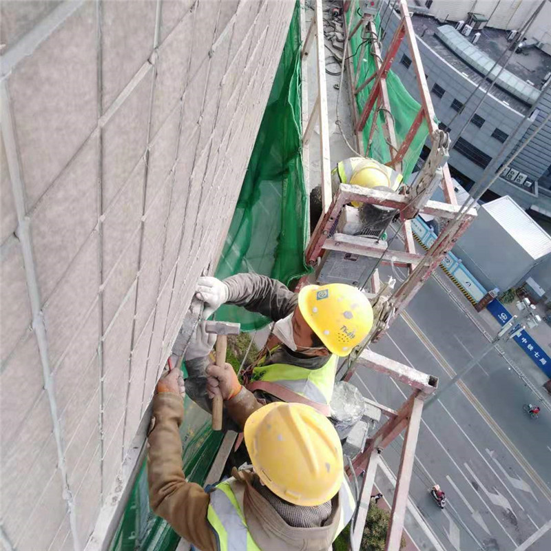 樓宇外墻瓷磚空鼓剔除維修